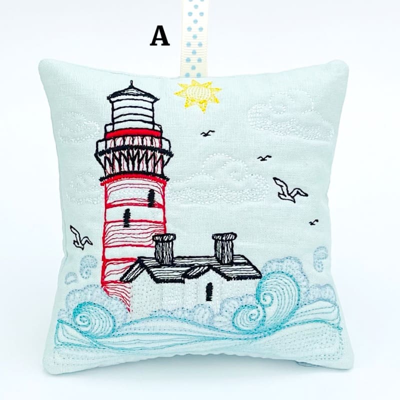 Lighthouse Beach Seaside Lavender Bag A