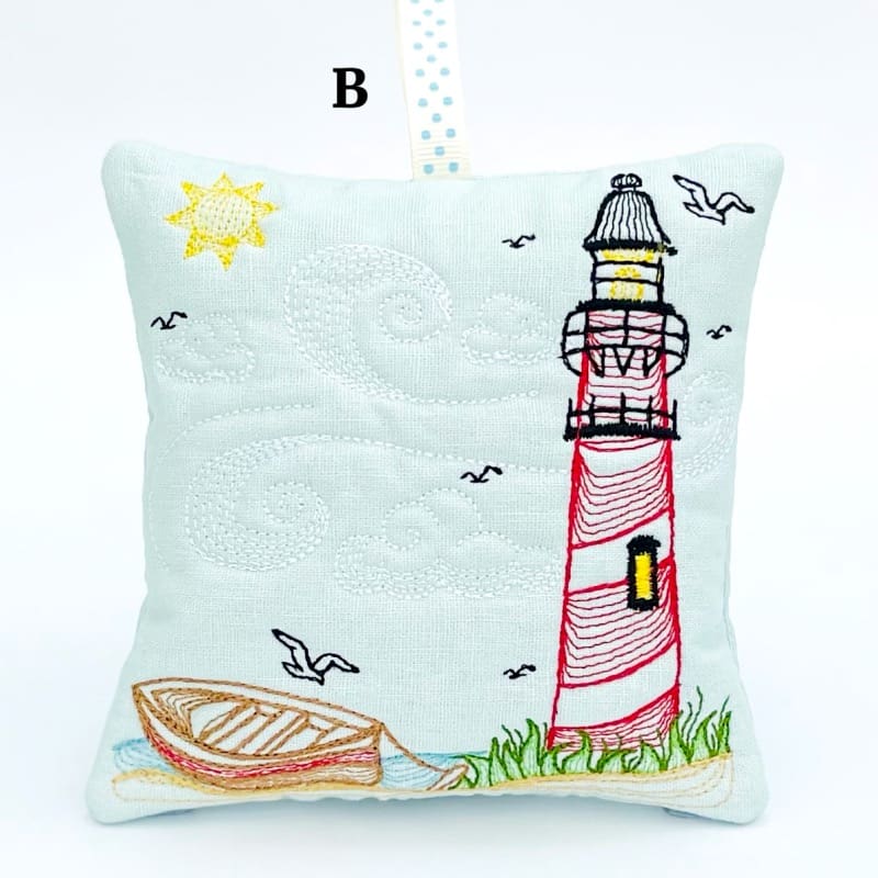 Lighthouse Beach Seaside Lavender Bag B