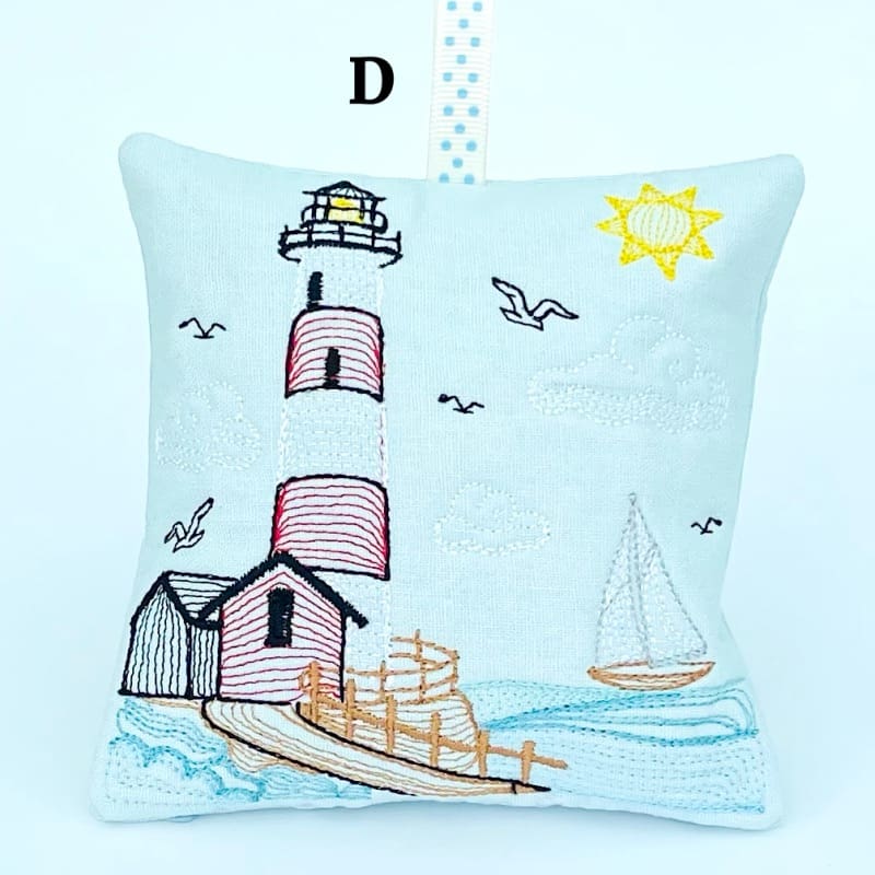 Lighthouse Beach Seaside Lavender Bag D