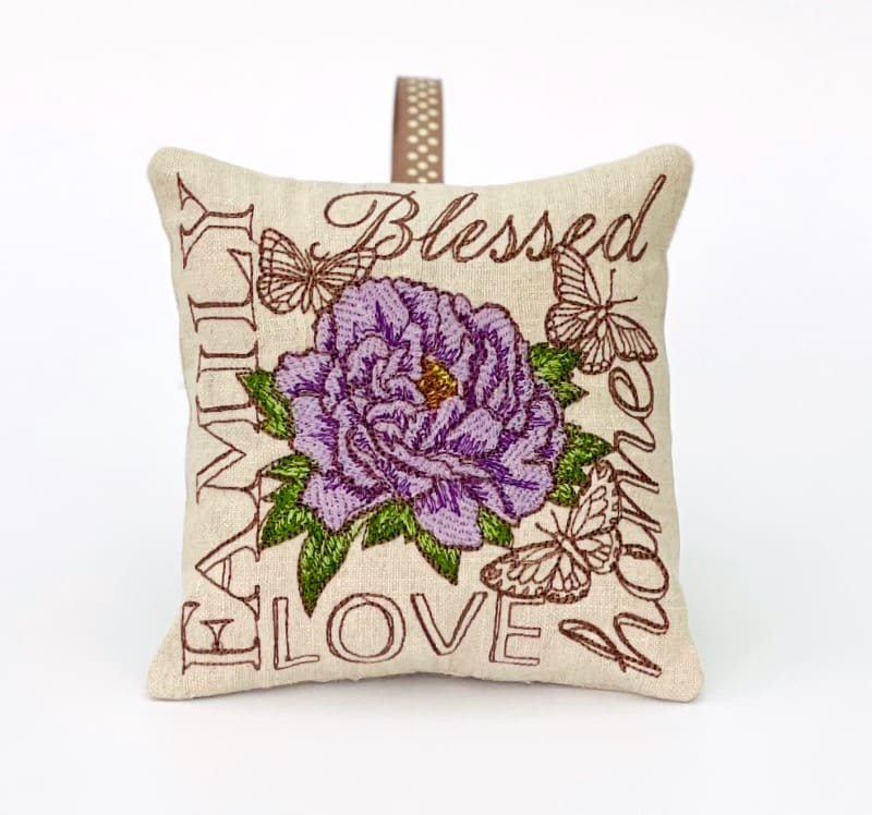 Nature Medley Peony Family Lavender Bag