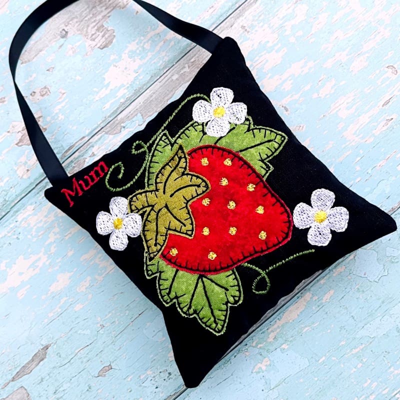 Natures Strawberry Linen Lavender Bag