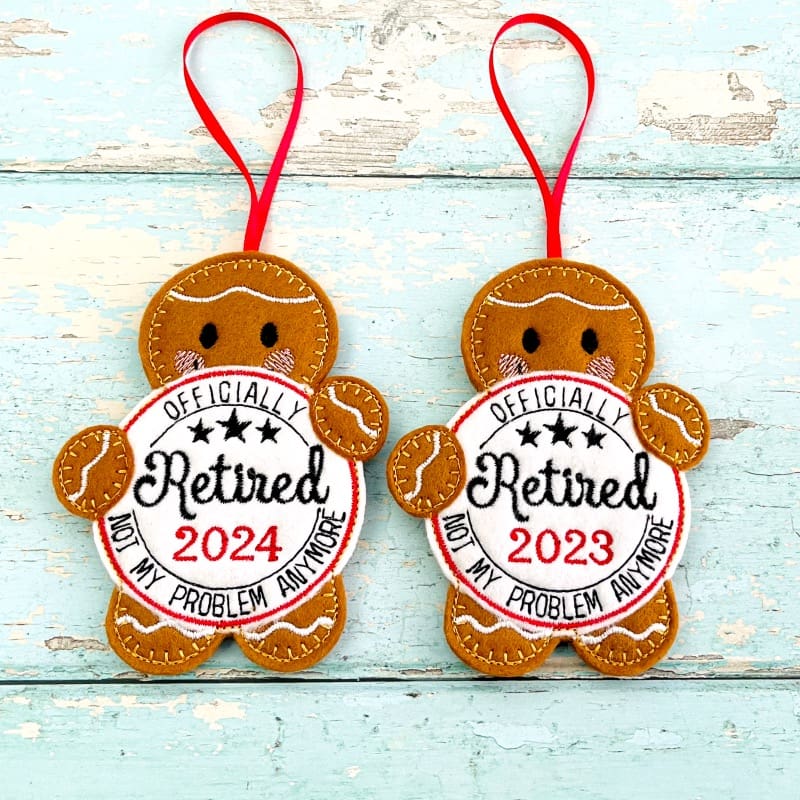 Retired Gingerbread Hanging Decoration Gift