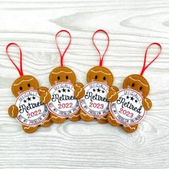Retired Gingerbread Hanging Decoration Main