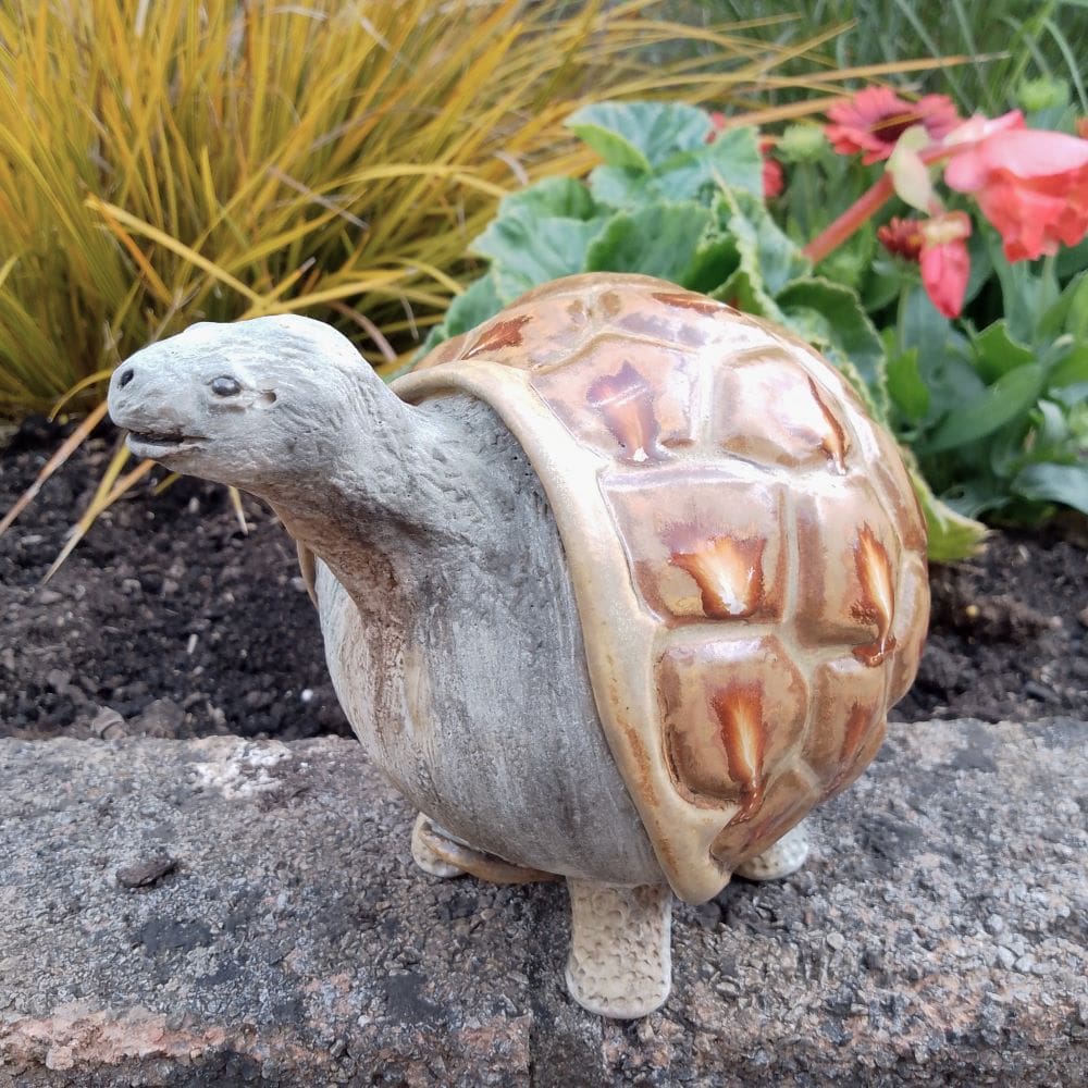 Roly Poly Ceramic Turtle