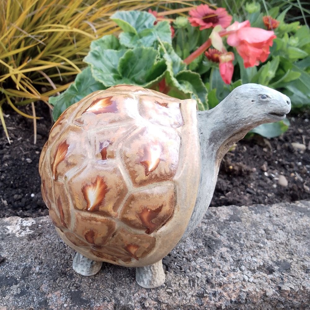 Roly Poly Ceramic Tortoise