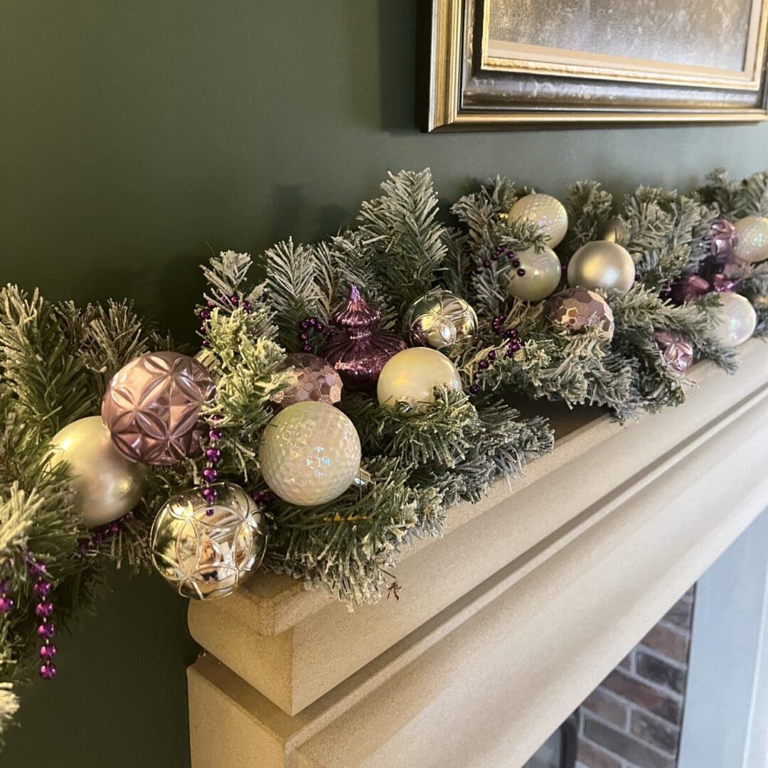 Lilac-Purple-Christmas-Garland