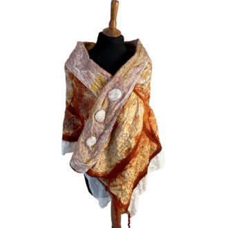 autumn-glow-shawl-wool-silk-handmade-felt-botanical-prints-marian-may-textile-art-IMG_0267