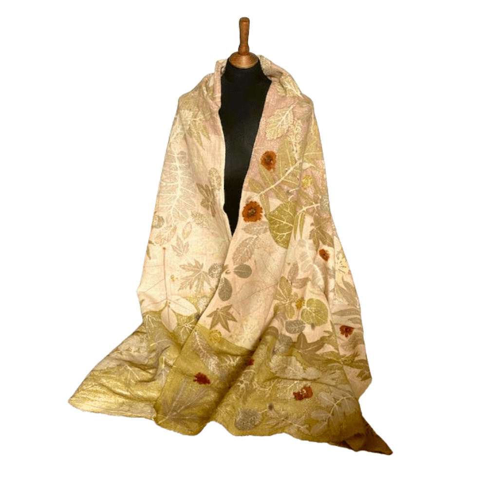 botanically-printed-silk-linen-blend-textile-shawl