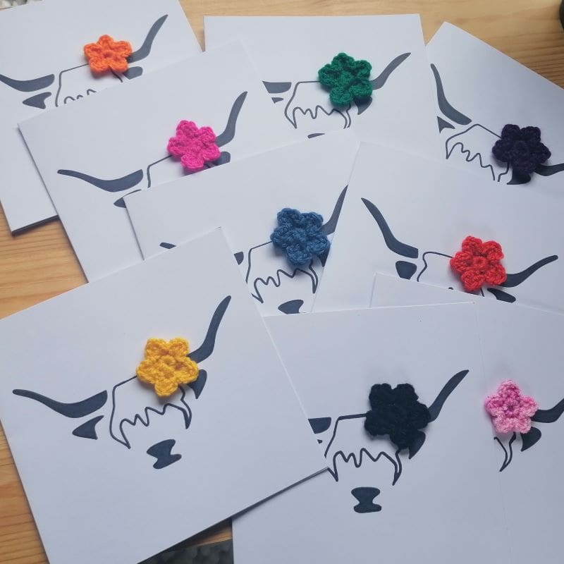 coos with flowers in their hair