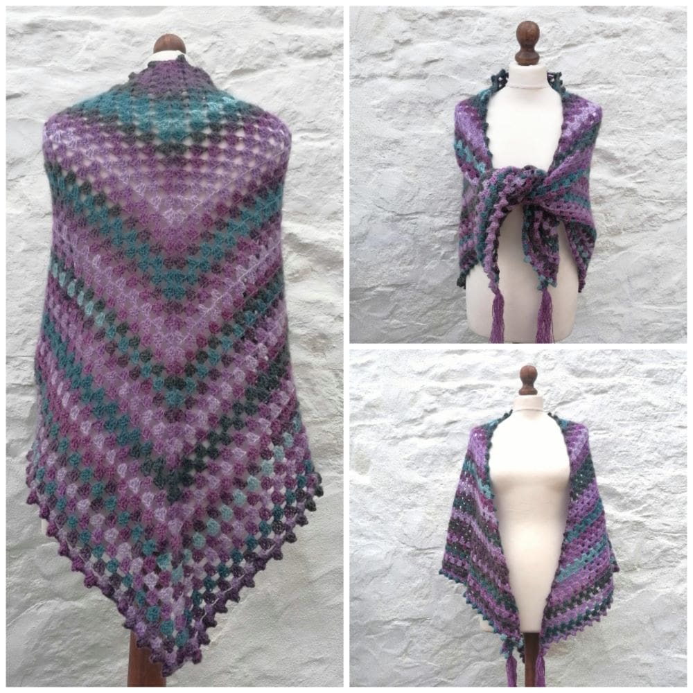 crochet-shawl-teal-purple