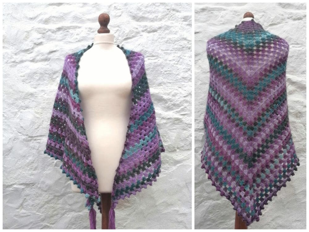 crocheted-shawl-teal-purple