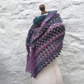 crocheted-shawl-turquoise-purple