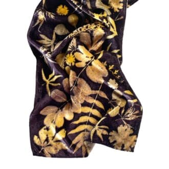 moonlight-garden-silk-velvet-scarf-botanically-printed-leaves-marian-may-textile-art