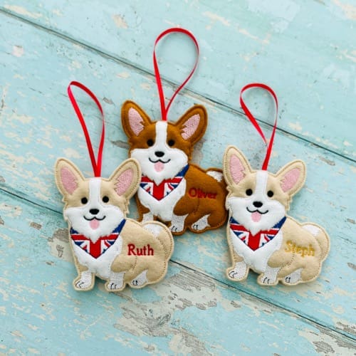 Corgi Hanging Decoration Collection