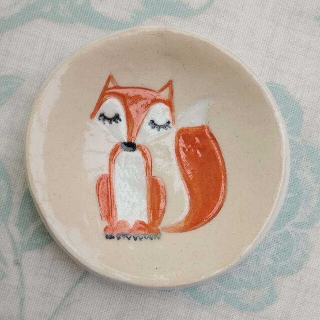 "Fox-ring-dish"