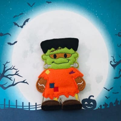 Frankenstein Halloween Gingerbread Hanging Decoration