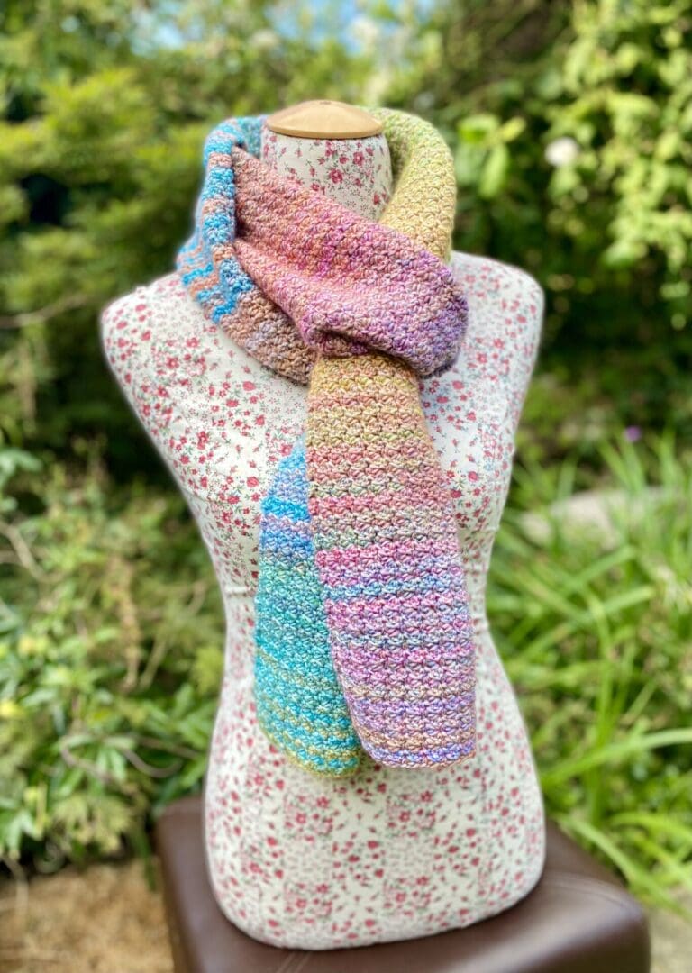 Crochet scarf