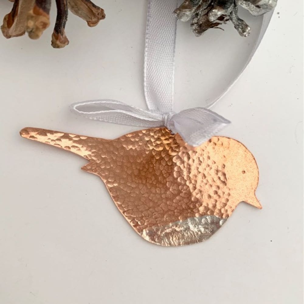 When Loved Ones Appear Copper Robin Memorial Ornament