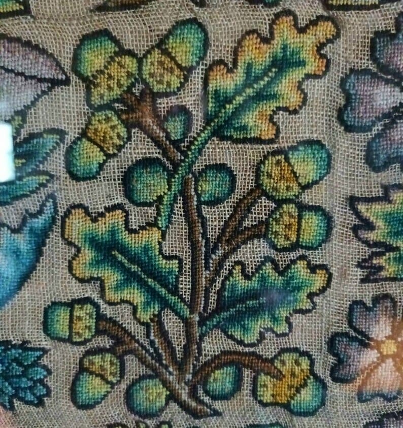 Acorn and Oak Leaf Needlepoint Kit Animal Fayre Designer Tapestry Kits 2