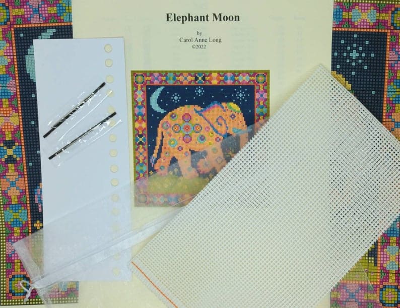 Elephant Moon Tapestry Kit 6