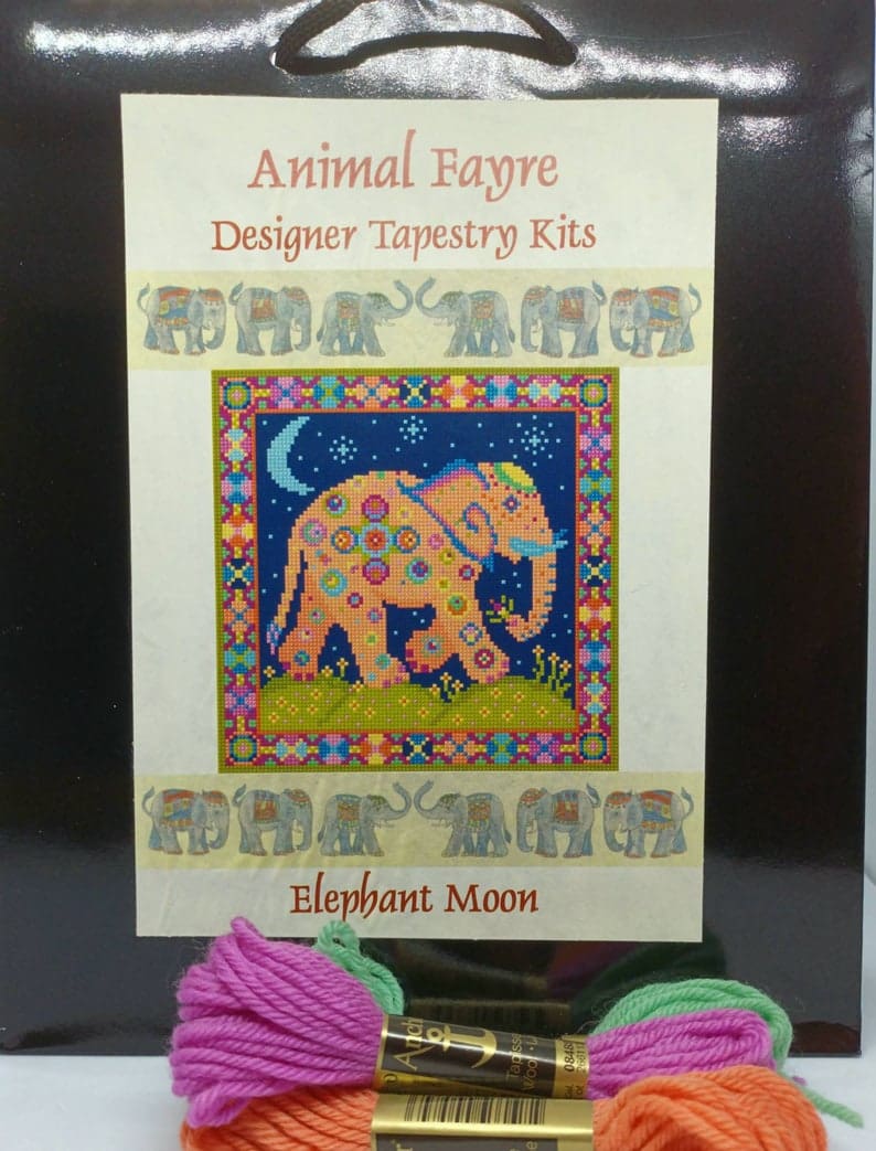 Elephant Moon Tapestry Kit 7