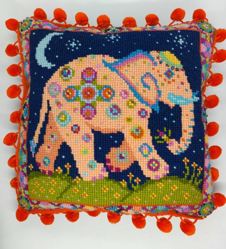 Elephant Moon Tapestry Kit 2