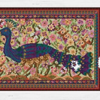 Peacock's Garden 1000-piece jigsaw, Animal Fayre Designs 2