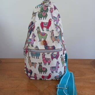 LLama fabric backpack