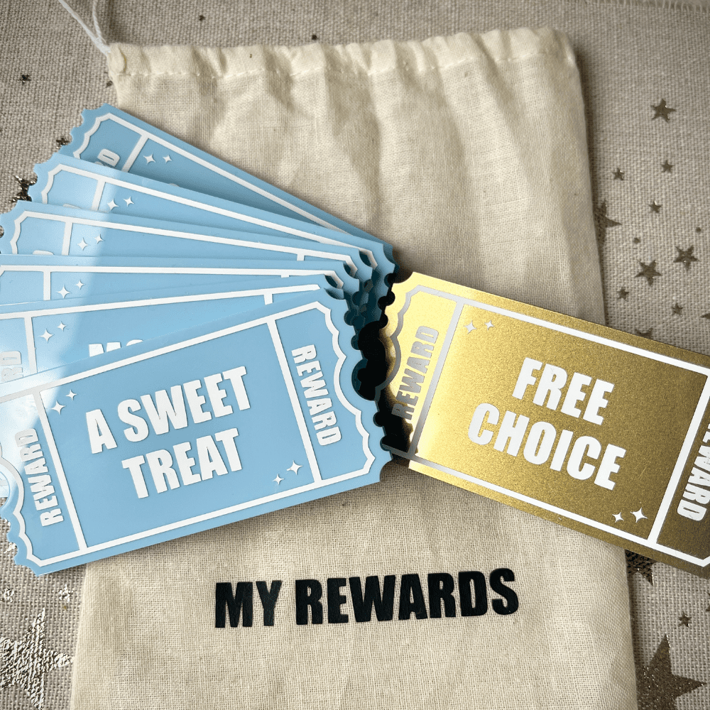 pastel blue activity reward tokens