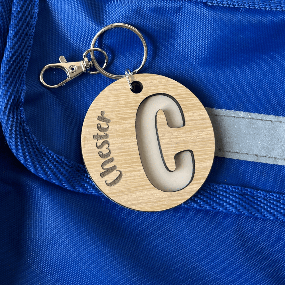 personalised engraved keyring