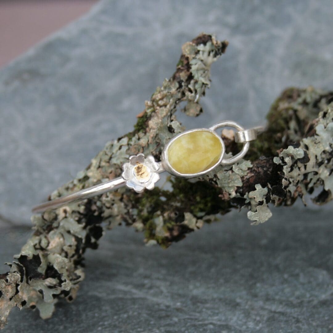 Scottish Highland marble gemstone bangle