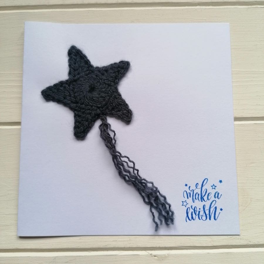 shooting star greeting card