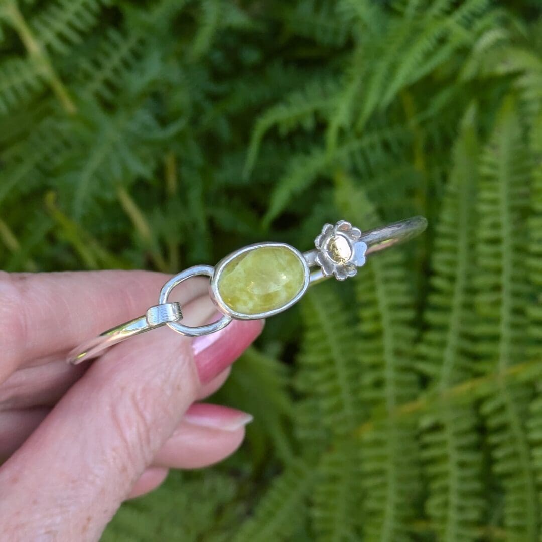 Scottish Highland marble gemstone bangle