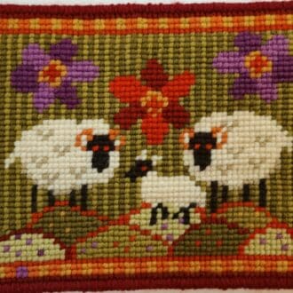 Wee Three Sheep Tapestry kit Animal Fayre Designer Tapestry Kits 1