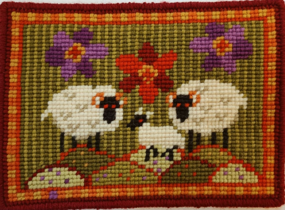 Wee Three Sheep Tapestry kit Animal Fayre Designer Tapestry Kits 1