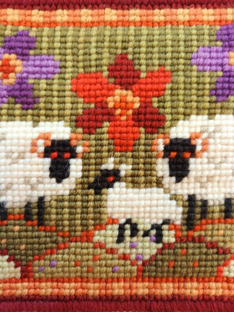 Wee Three Sheep Tapestry kit Animal Fayre Designer Tapestry Kits 2