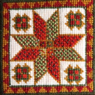 Christmas Star Tapestry Kit, Animal Fayre Designer Tapestry Kits 1