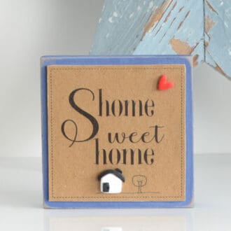 Handmade wooden sign Home Sweet Home