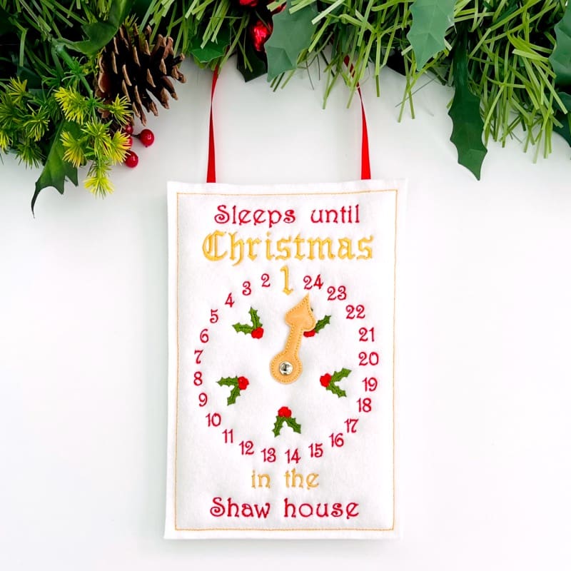 Christmas Countdown Clock Shaw