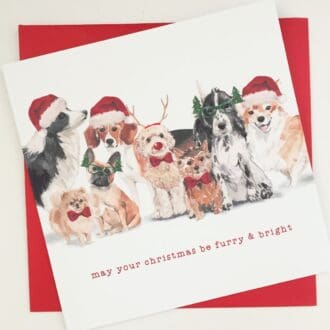 Dog Lover Christmas Card