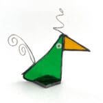 Green and gold bird £0.00