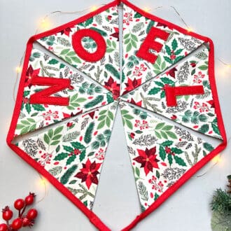 Personalised Christmas Bunting