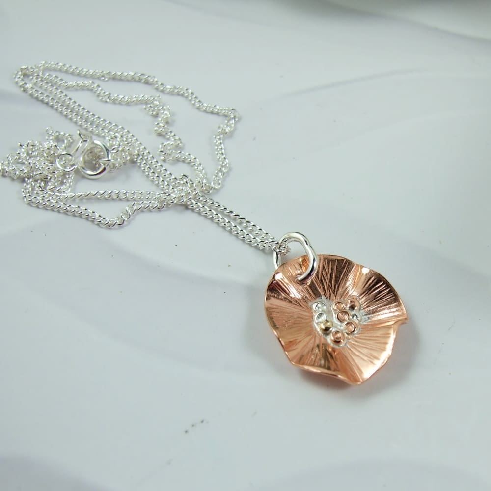 Poppy_Necklace_Copper_and_Sterling_Silver