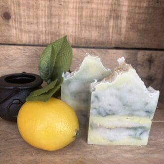 Lemon-and-spearmint-soap