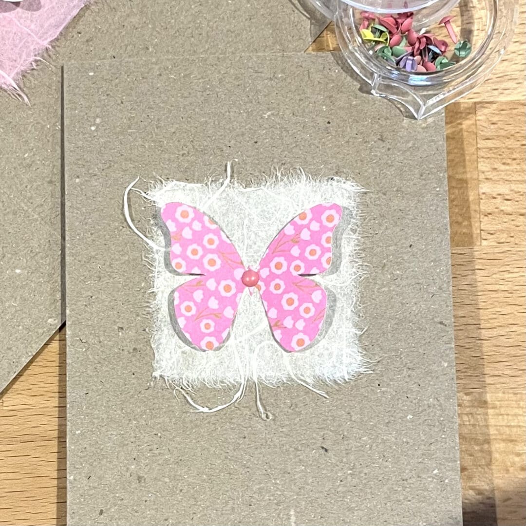 butterfly 3d card