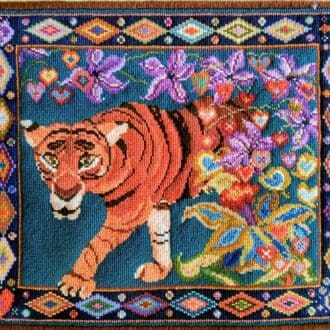 Tiger Tapestry Kit Animal Fayre Designer Tapestry Kits 1