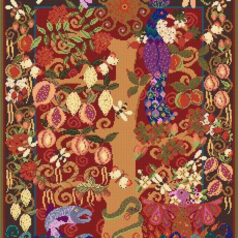 Tree of life tapestry kit, Animal Fayre Designer Tapestry Kits 1