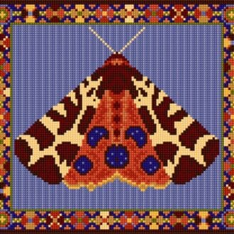 Tiger Moth Tapestry Kit Animal Fayre Designer Tapestry Kits 1