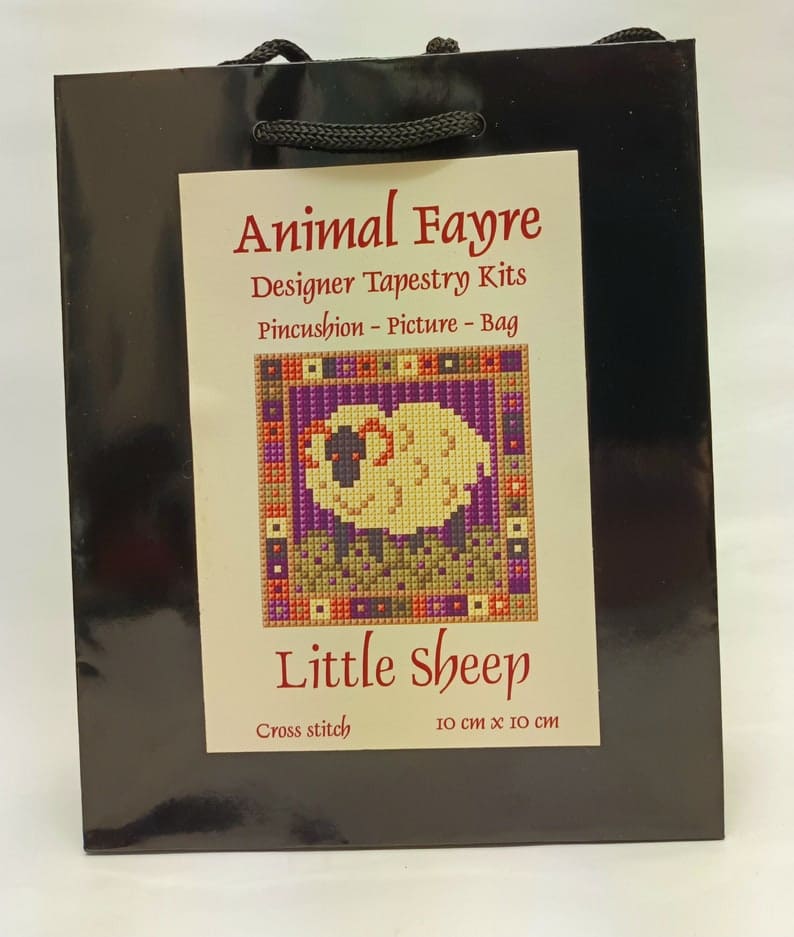 Little Sheep Tapestry Kit Animal Fayre Designer Tapestry Kits 2