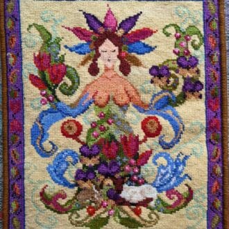 Spring Goddess Tapestry Kit Animal Fayre Designer Tapestry Kits 1